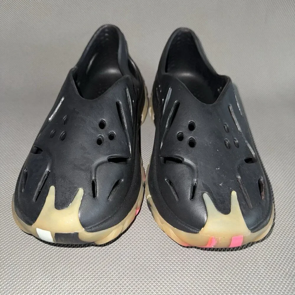 SIA Collective Evo Foam Black Tan Trainer Comfort Clog Shoe Men’s Size 8-9